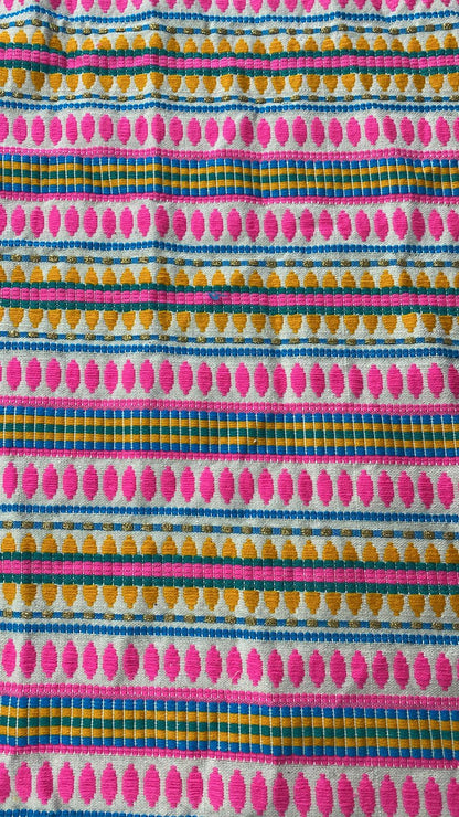 Pink Tassel Sofa Cover (per piece)