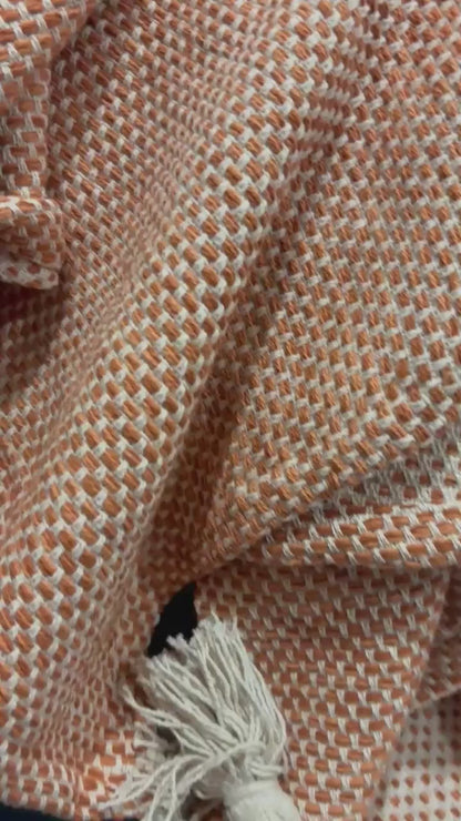 Amber Earth Woven Throw