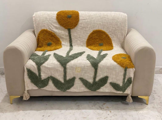 Sun Flower Throw (per piece)