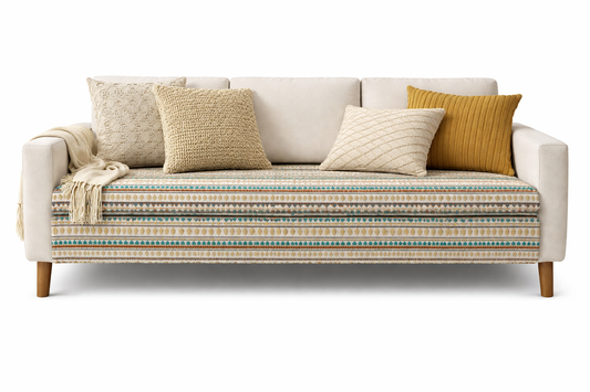 White Harmon Sofa Cover